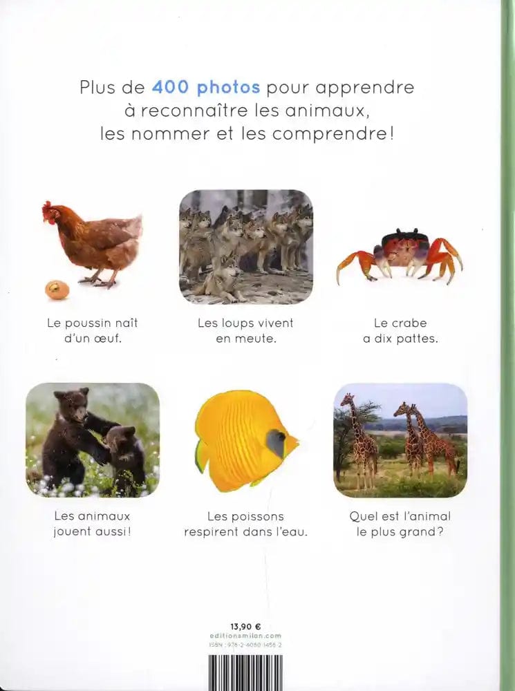 Mon imagier de tous les animaux - En 400 photos
