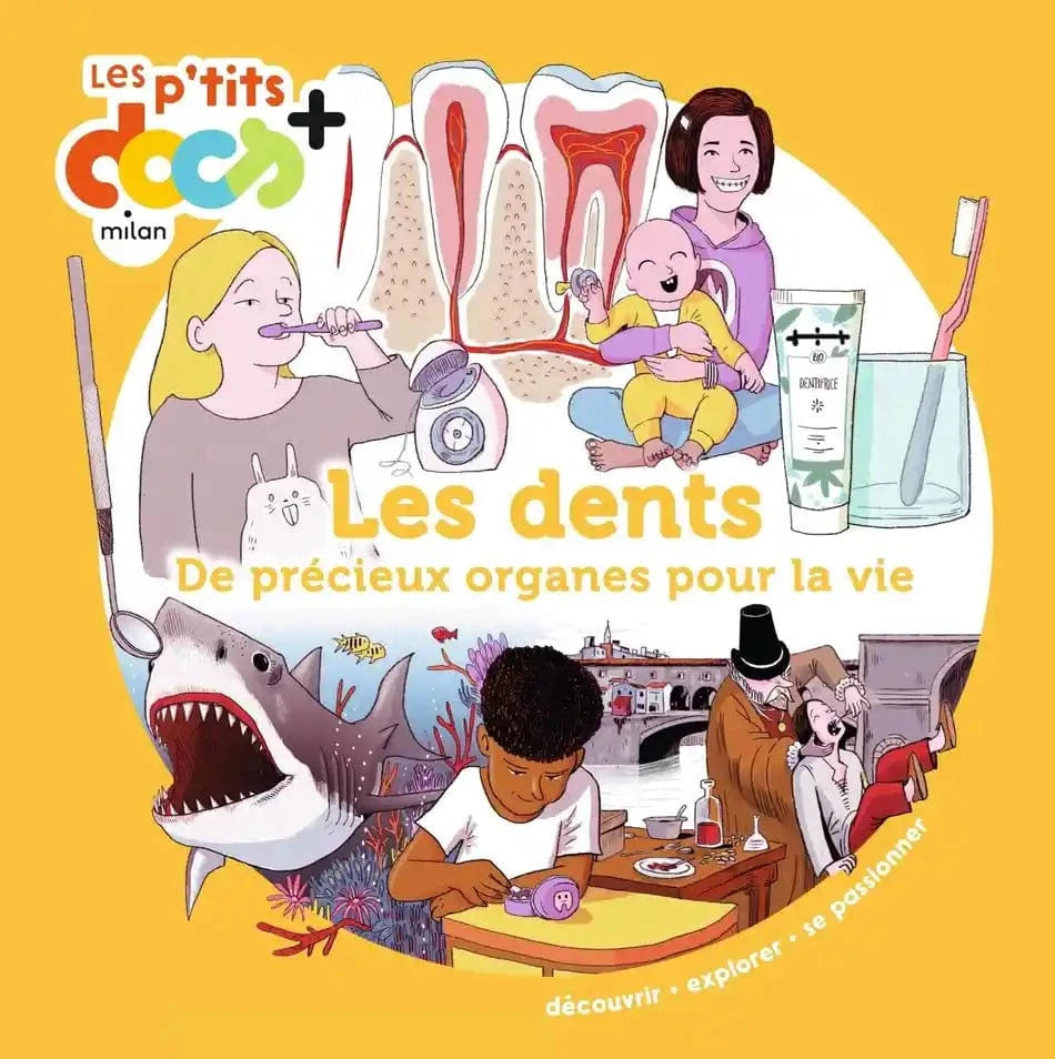 Mes p'tits docs+ - Les dents - De précieux organes pour la vie
