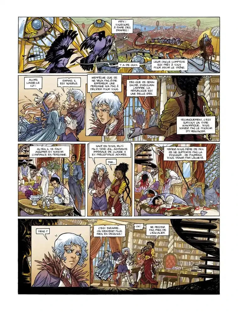 La baroque épopée du monde qui ne voulait plus tourner T01 - Le rugissement des étoiles