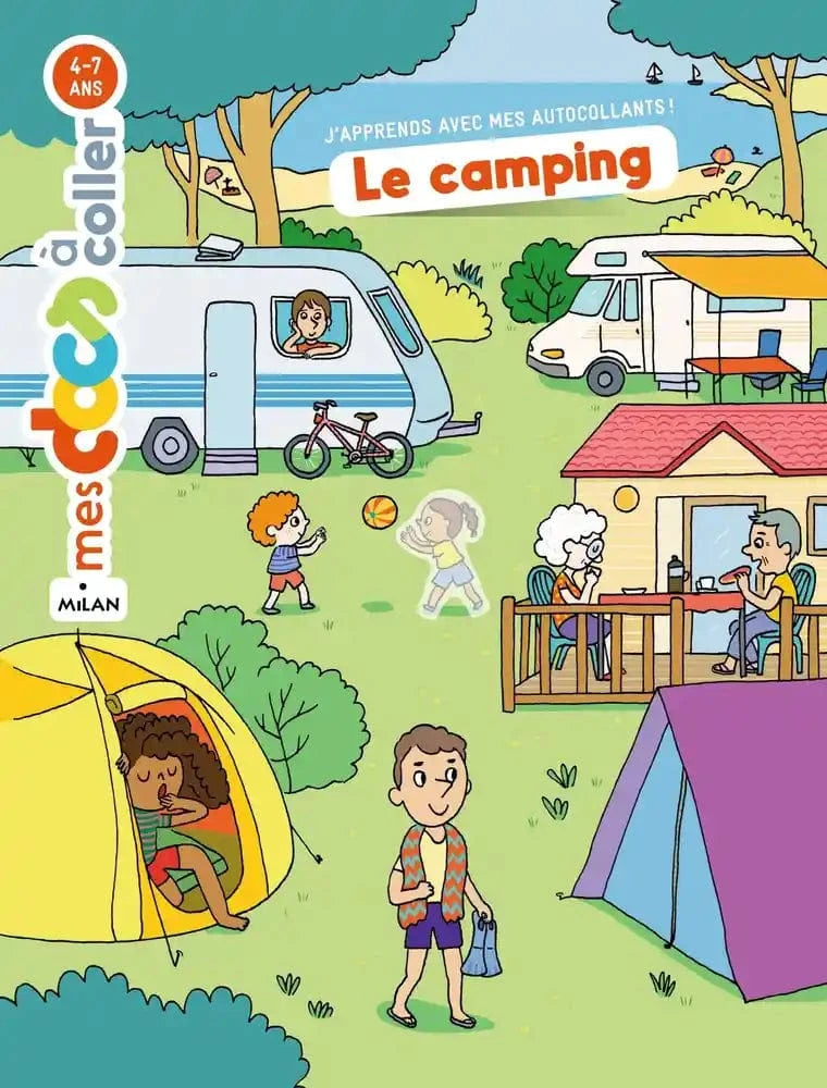 Mes p'tits docs à coller - Le camping