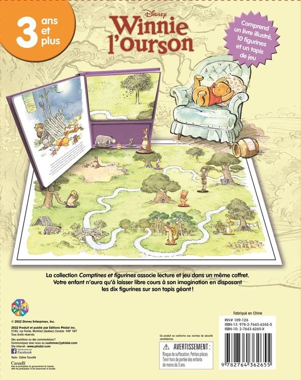 Coffret Winnie l'Ourson