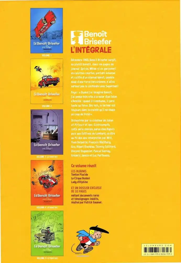 Benoît Brisefer - l'intégrale, Vol. 2. 1968-1973