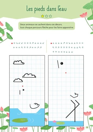 Dessins codés - J'apprends à me repérer dans l'espace !