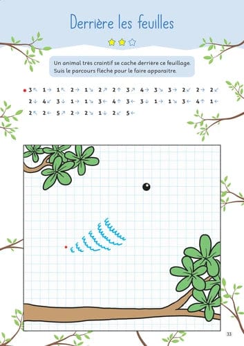 Dessins codés - J'apprends à me repérer dans l'espace !