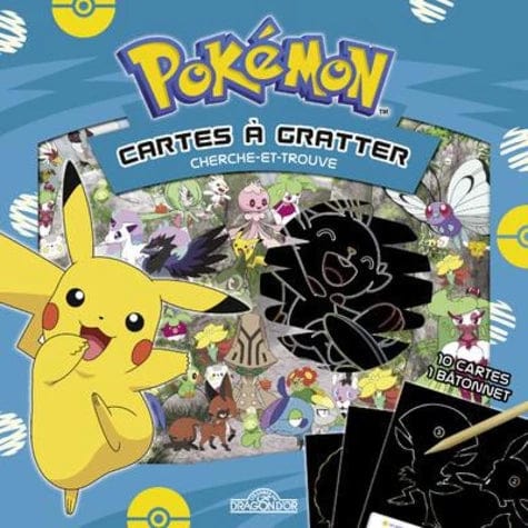 Pokémon - Cartes à gratter + Cherche-et-trouve