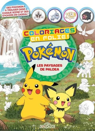 Coloriages en folies - Les Paysages de Paldea