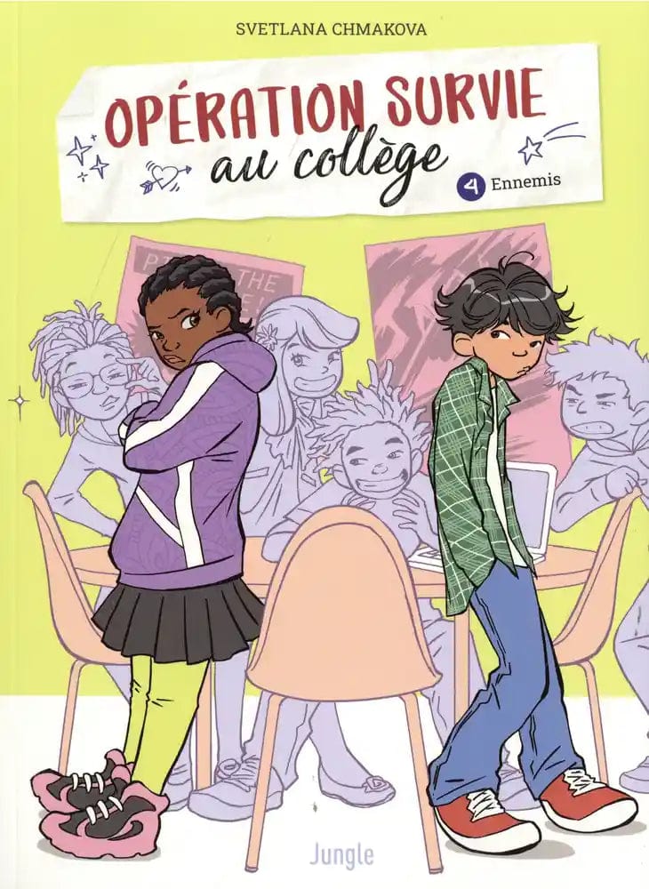 Opération survie au collège T04 - Ennemis