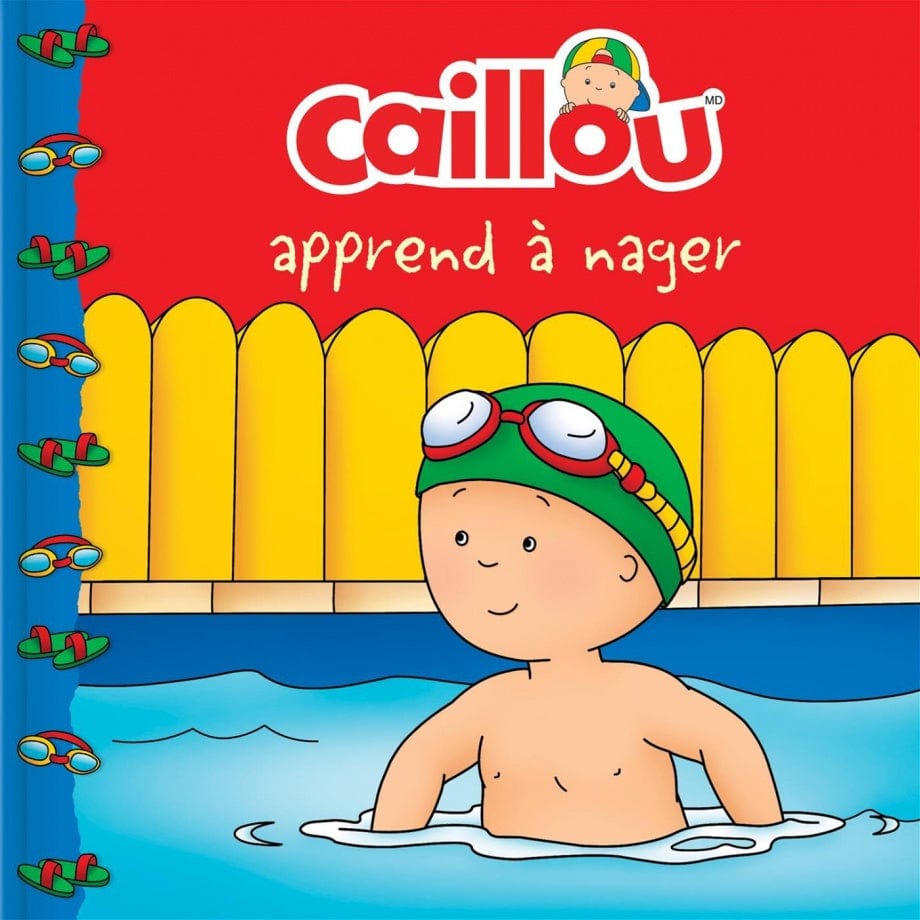 Caillou - apprend à nager