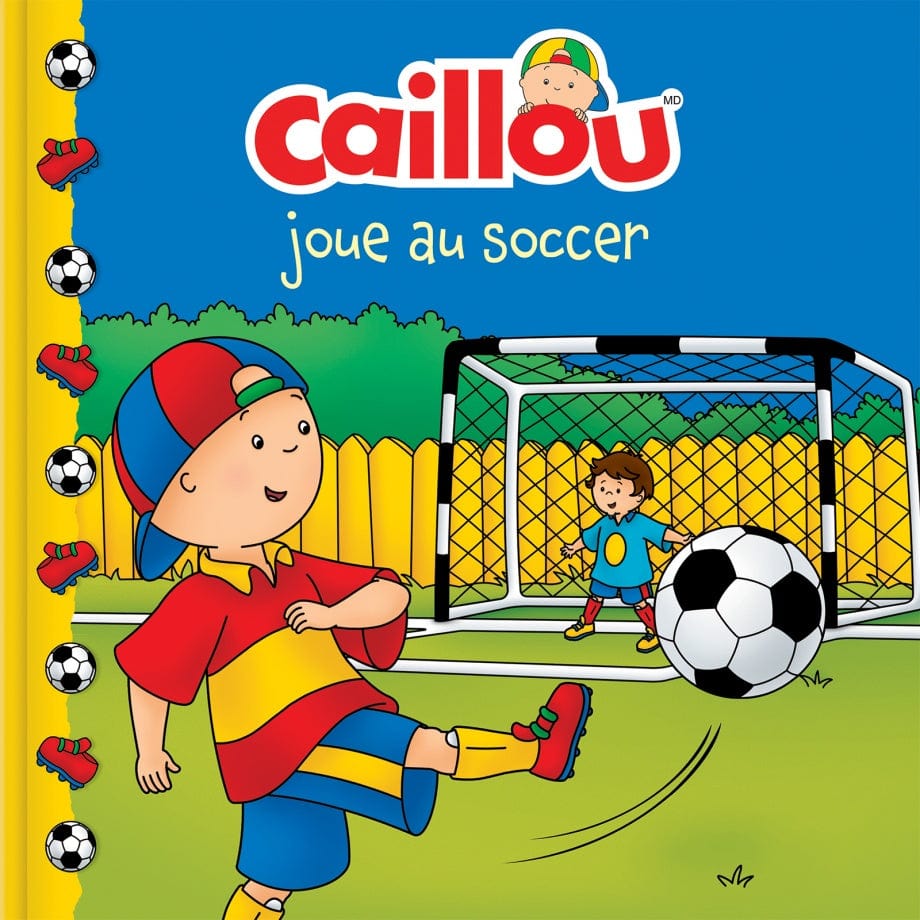 Caillou - joue au soccer