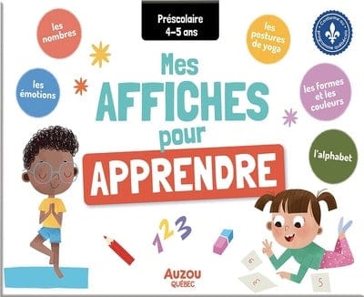 Mes affiches pour apprendre - Préscolaire 4-5 ans