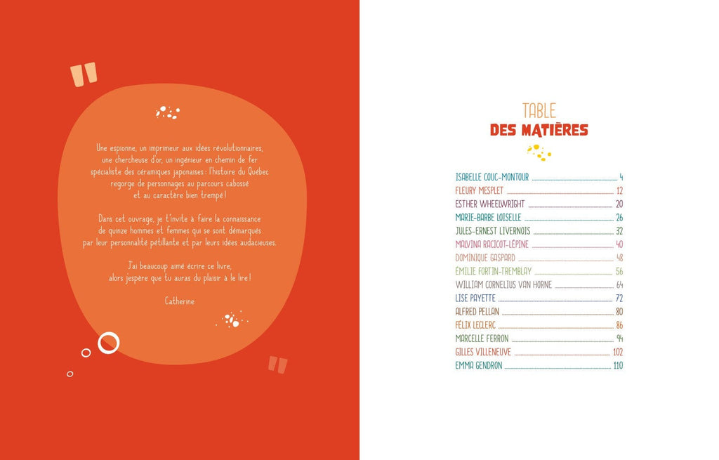 15 génies rebelles du Québec