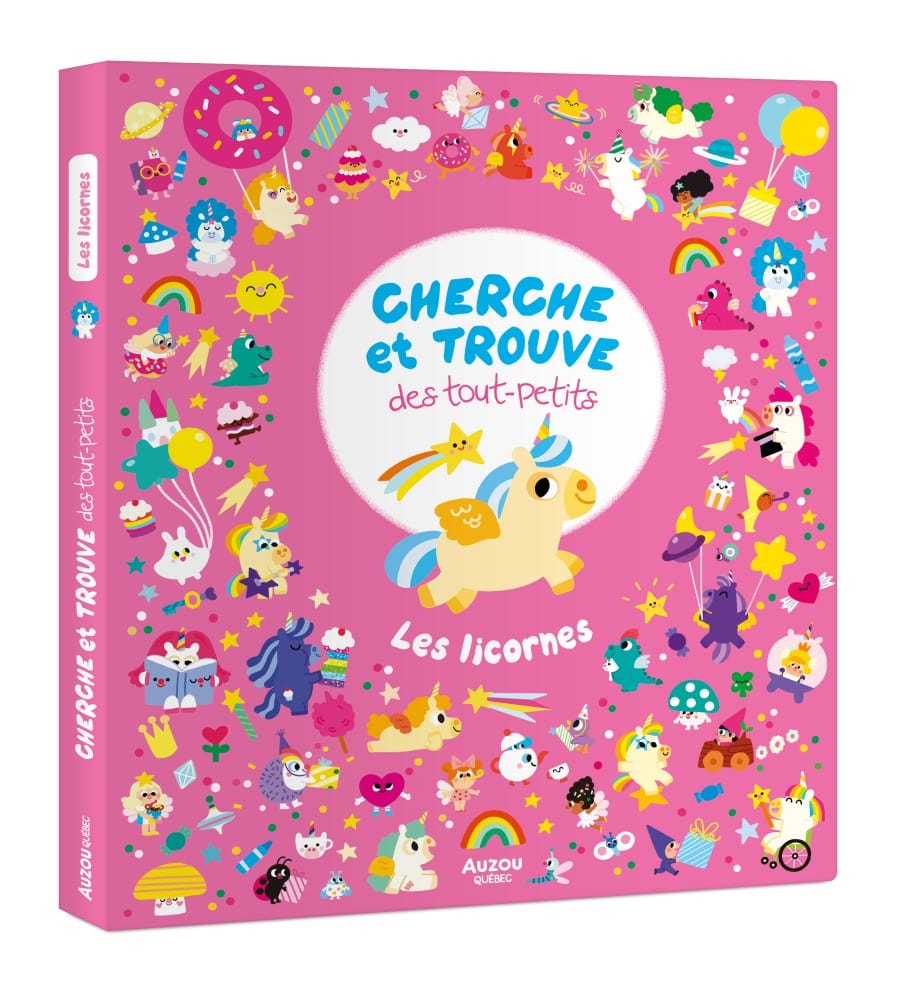 Cherche et trouve des tout-petits - Les licornes
