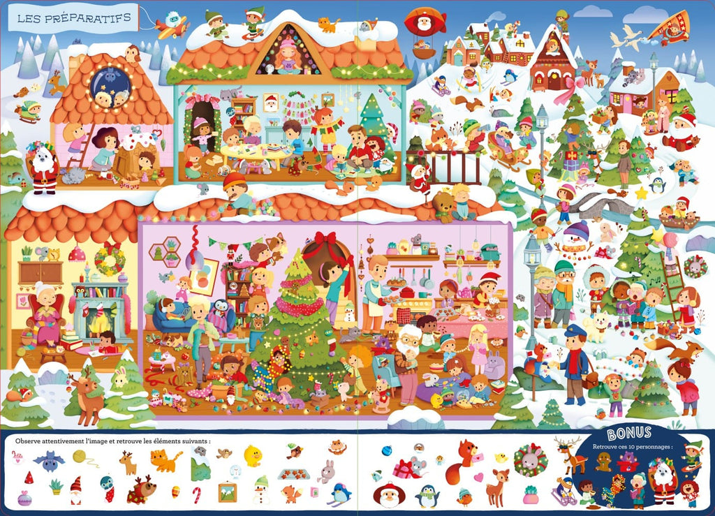 Cherche et trouve géant - Joyeux Noël