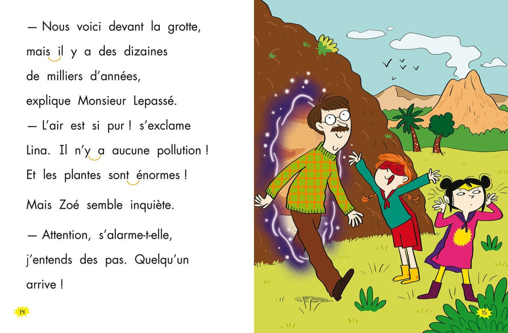 Les héros de 2e année - Une rencontre préhistorique - Niveau 2