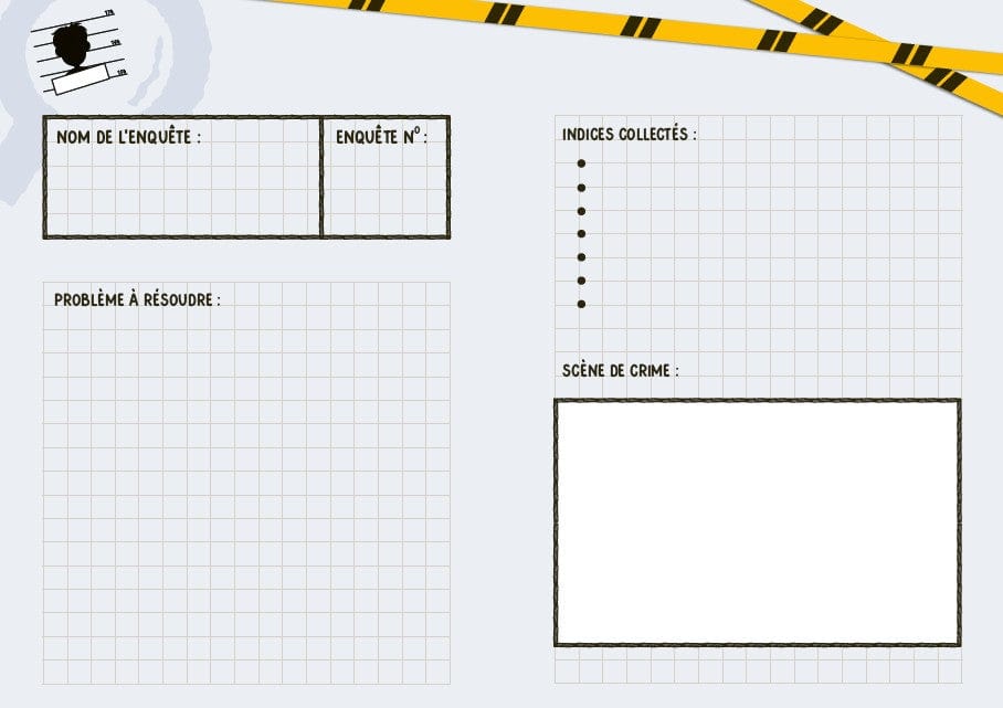 Mon coffret d'enquêtes