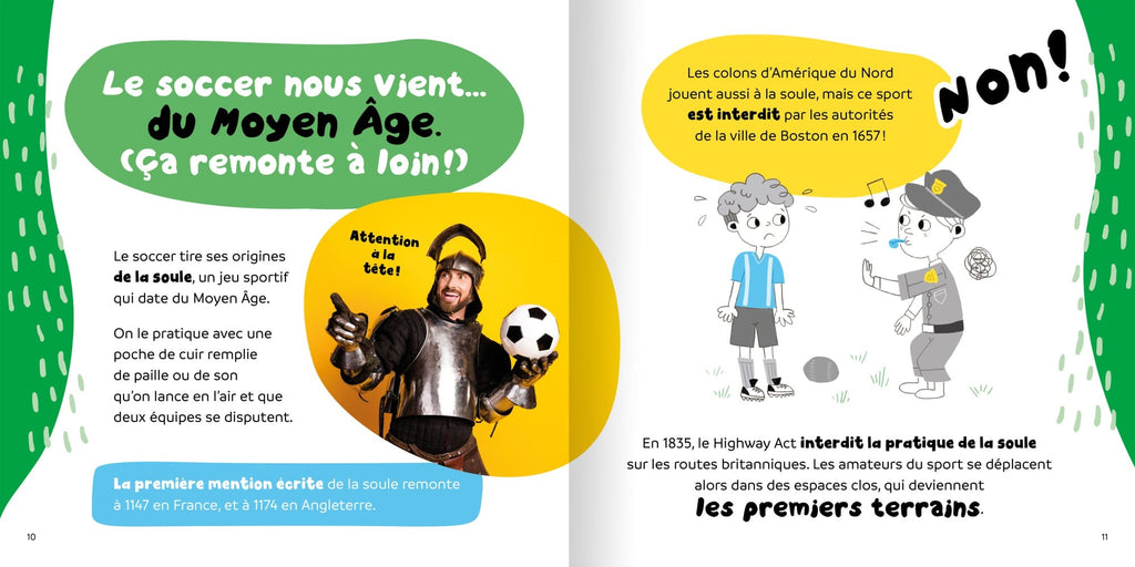 Pour vrai ? - 15 faits rigolos sur le soccer