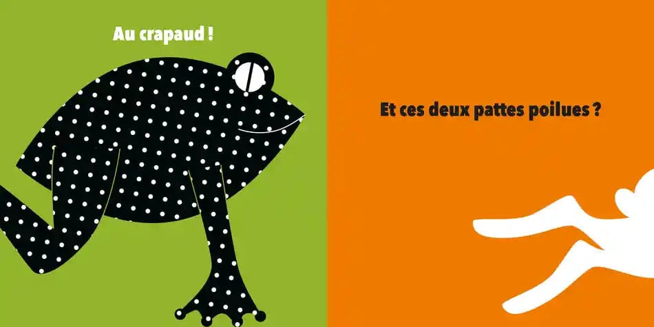 A qui est cette patte ?
