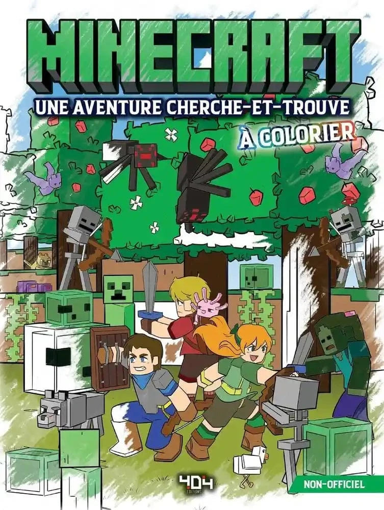 Minecraft - Une aventure cherche-et-trouve