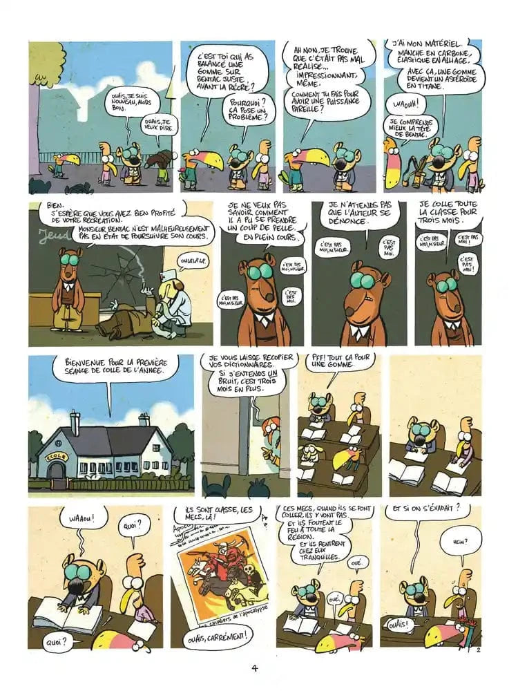 Les cavaliers de l'apocadispe maîtrisent la situation T01