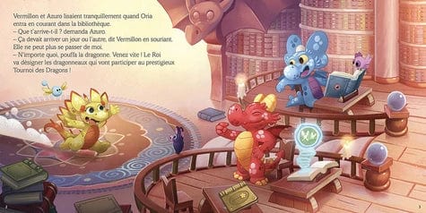 Azuro au tournoi des dragons