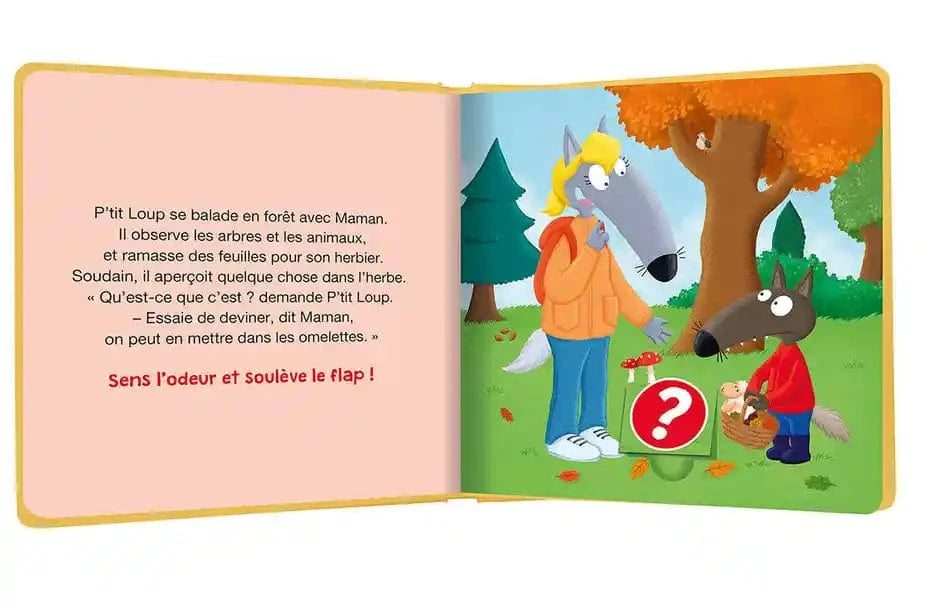 P'tit Loup - Mon livre des odeurs