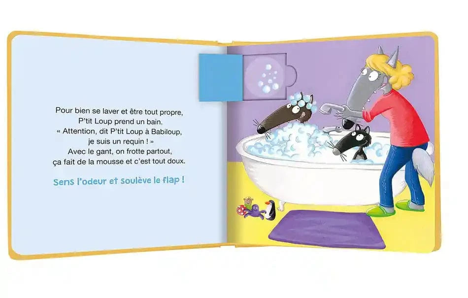 P'tit Loup - Mon livre des odeurs