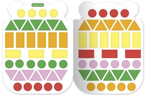 Gommettes Formes : Coucou petit panda