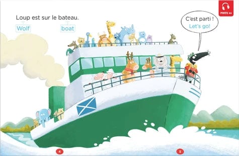 Mes premiers mots d'anglais avec Loup - Mystères en Écosse