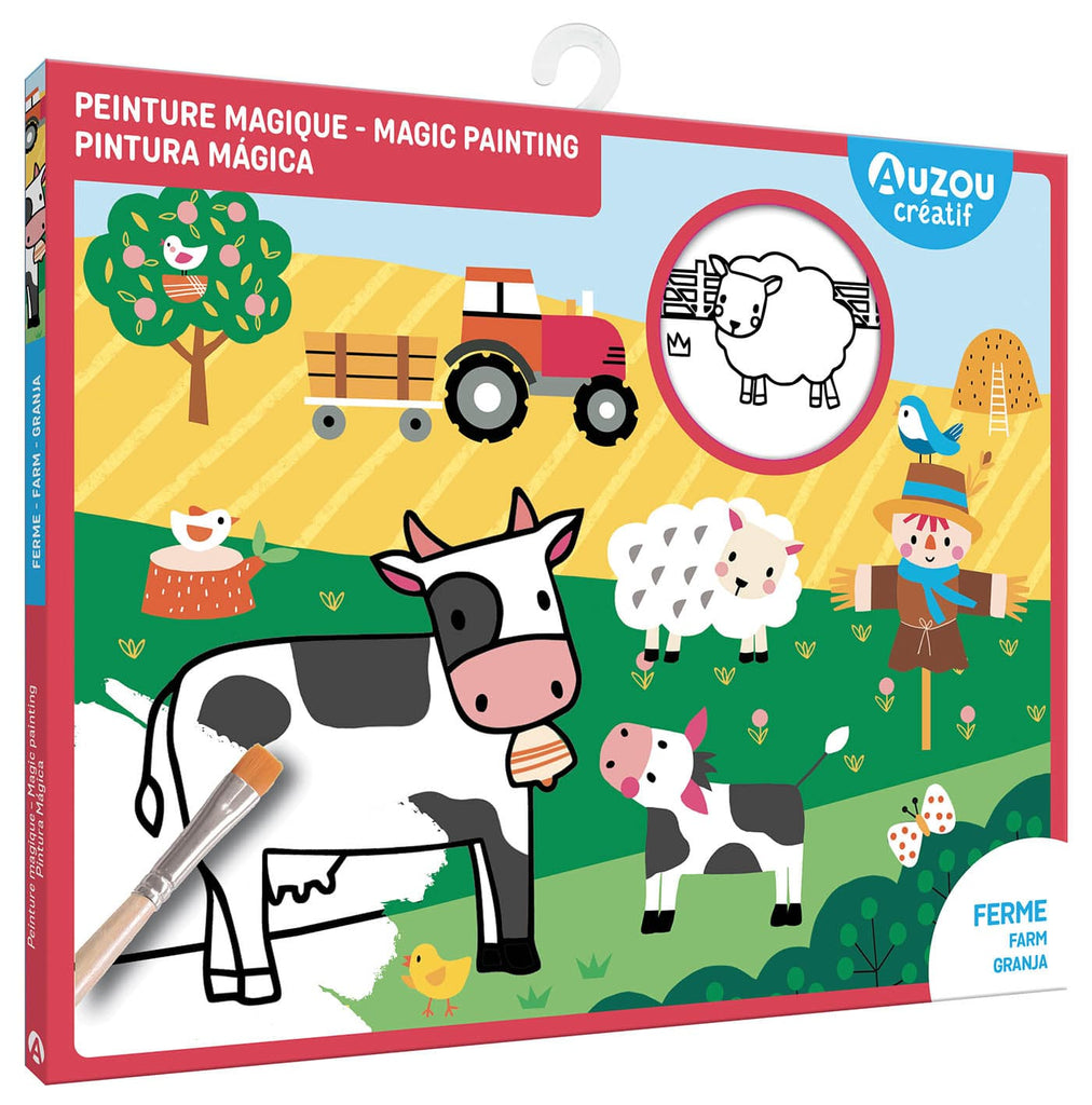 Peinture magique - La ferme