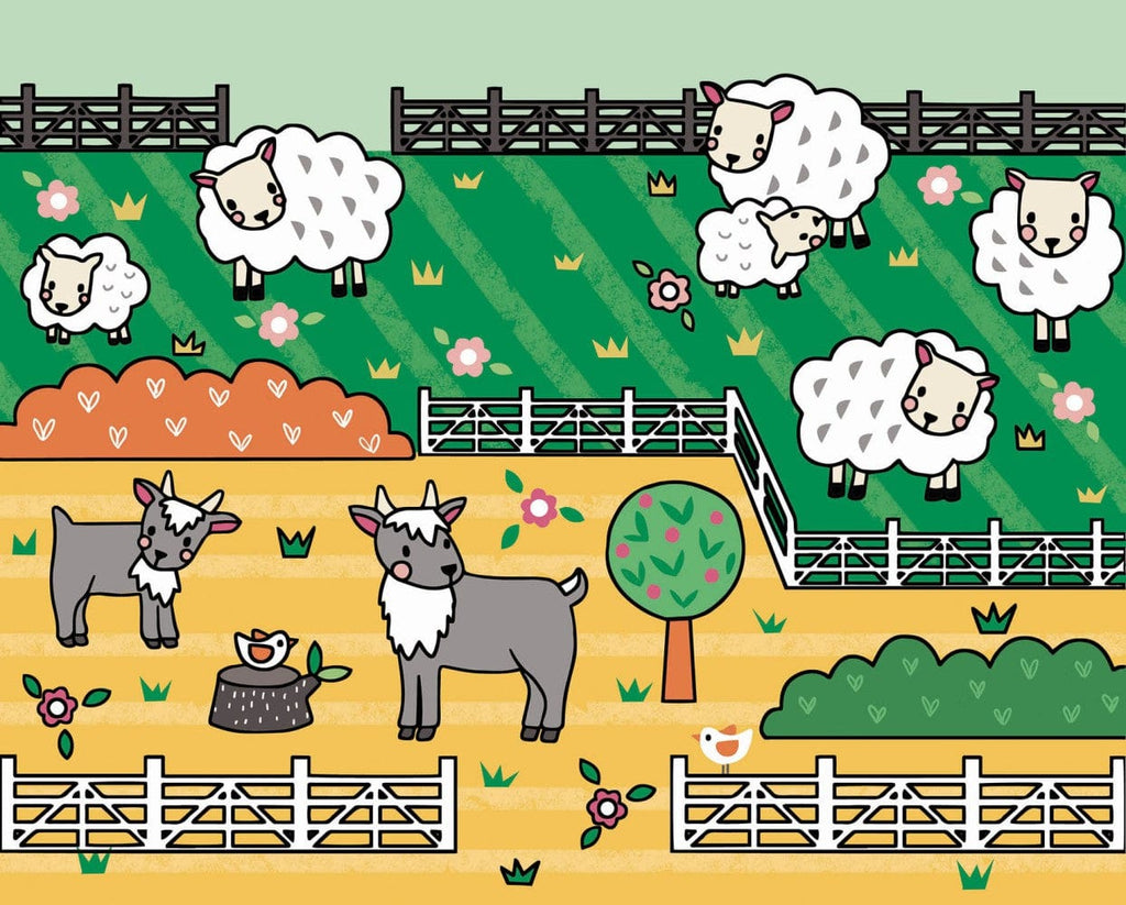 Peinture magique - La ferme