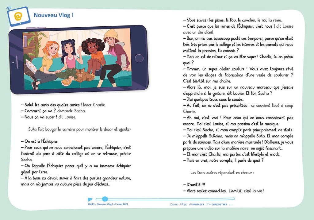 Les influenceuses T04 - Girl Power !