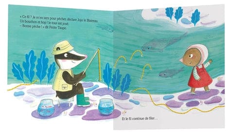 Petite taupe et le drôle de fil