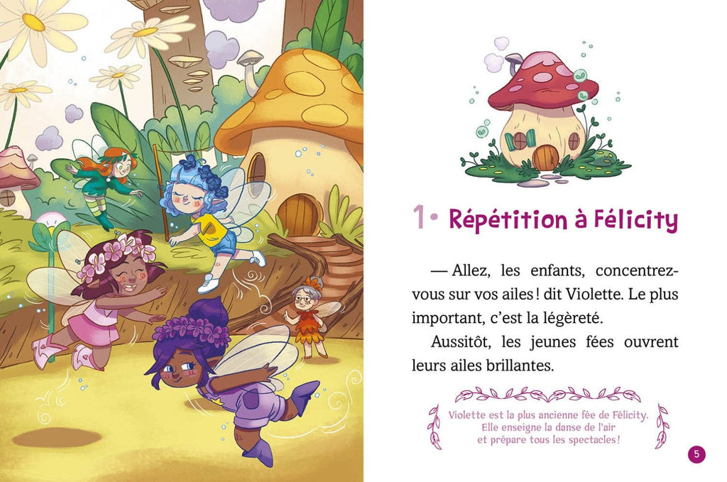 Premiers pas - La danse des fées - La fête des fleurs