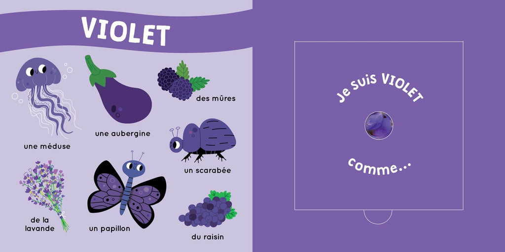 Mon livre des odeurs et des couleurs - La nature