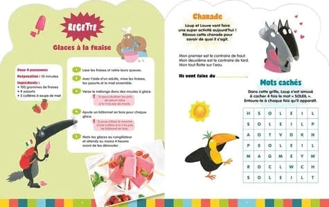 Mes activités d'été Loup