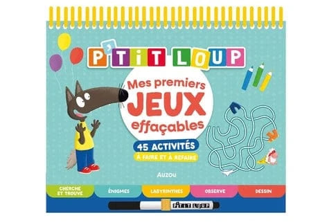 Mes jeux effaçables - P'tit Loup