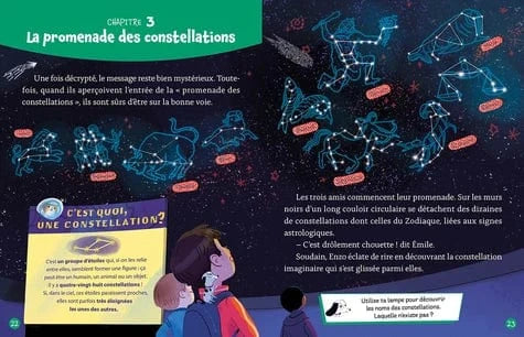 Mon roman énigme - Dans l'espace