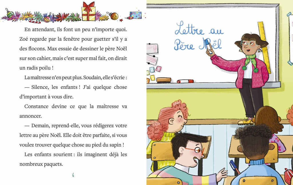 Mon premier roman de l'Avent - Le Père Noël à l'école