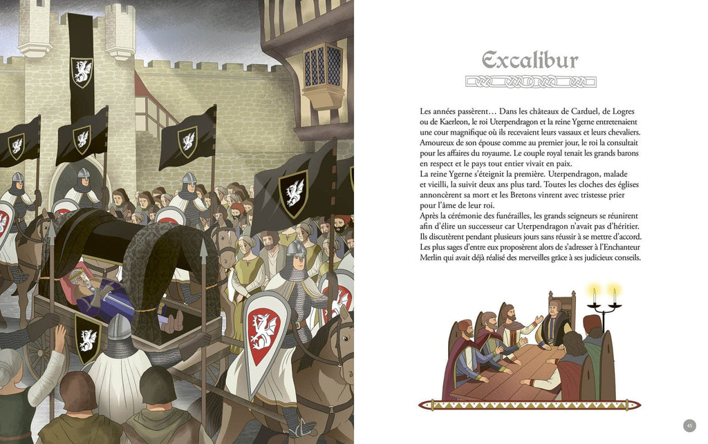 Les plus beaux récits des chevaliers de la Table ronde