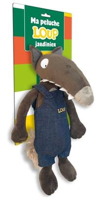 Ma peluche Le loup jardinier