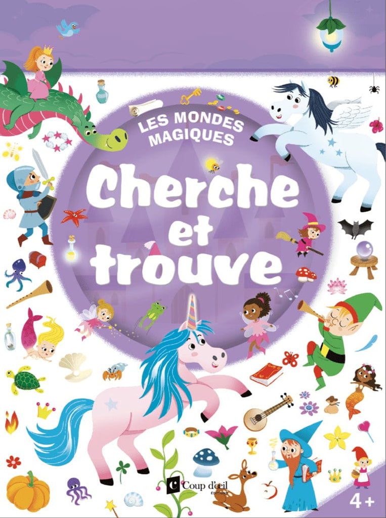 Cherche et trouve effaçable - Les mondes magiques