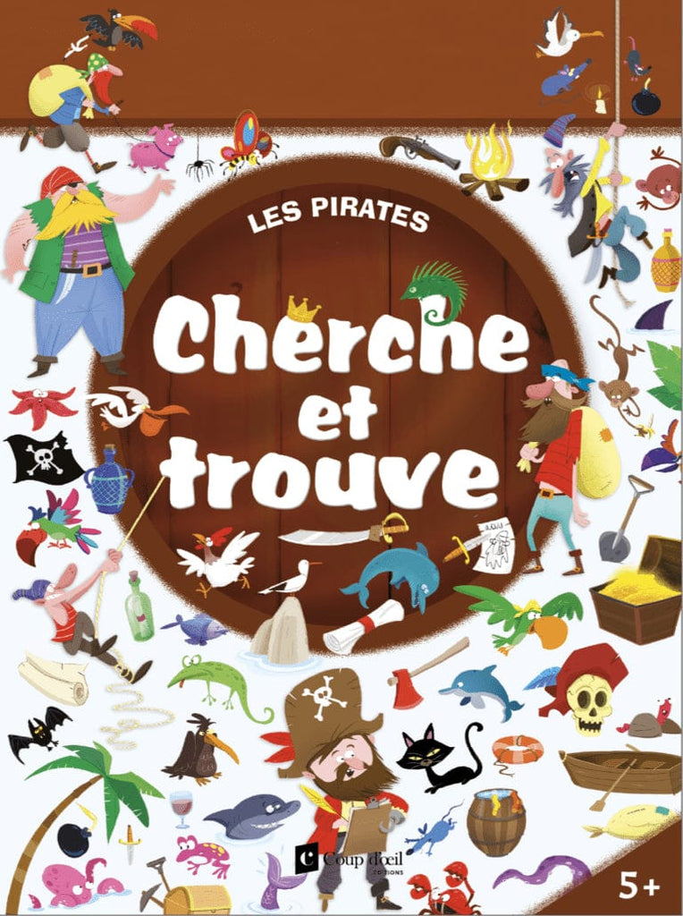 Cherche et trouve effaçable - Les pirates