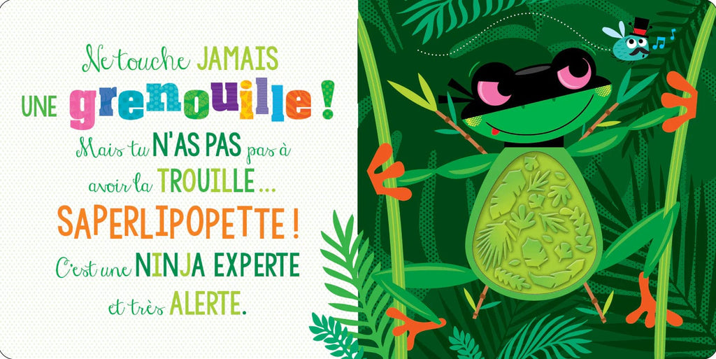 Ne touche jamais un zèbre !