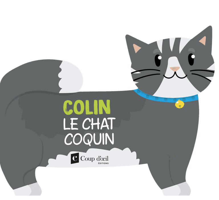 Livre sonore - Colin le chat coquin