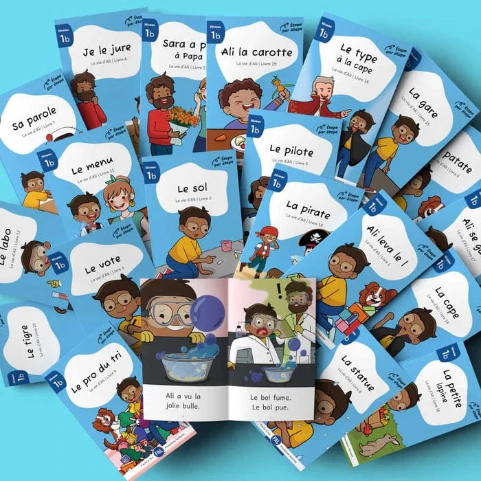 Ensemble Facile à lire - La vie d'Ali - niveau 1b - Pack de 20 livres
