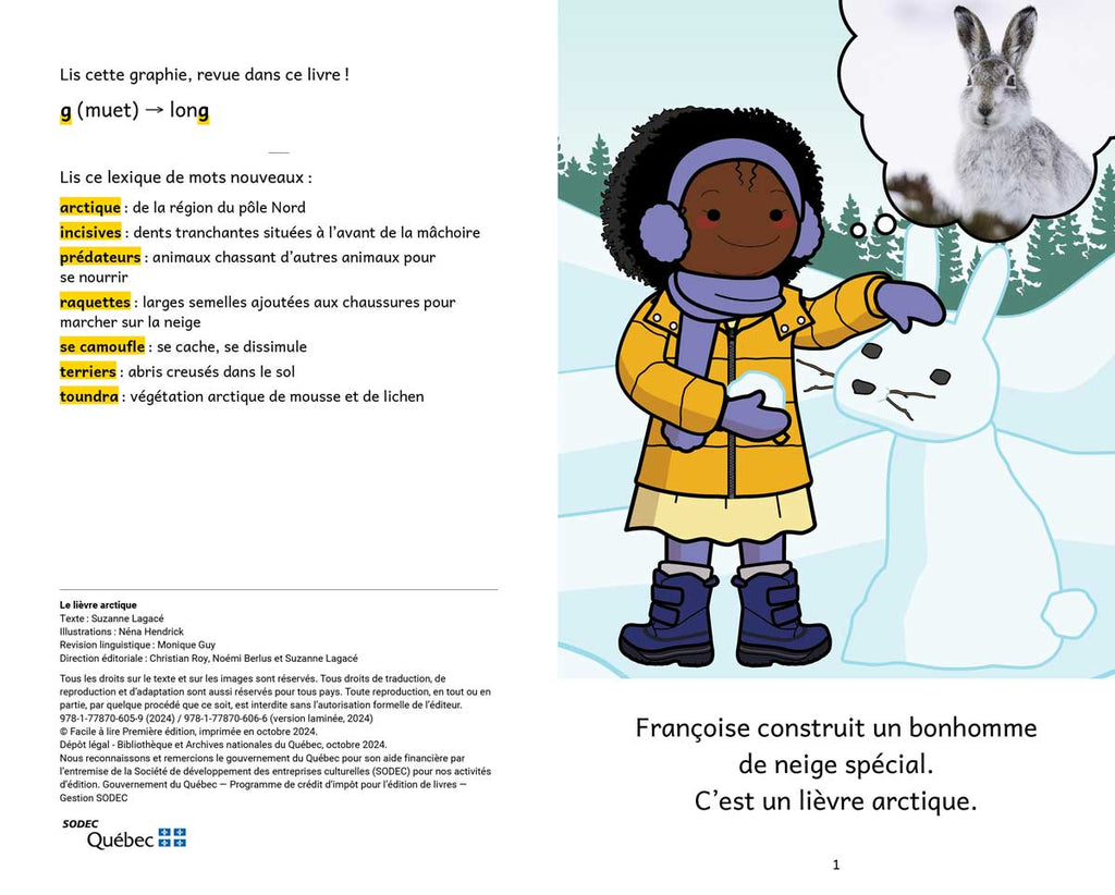 Ensemble Facile à lire - Les Animaux polaires - Niveau 4