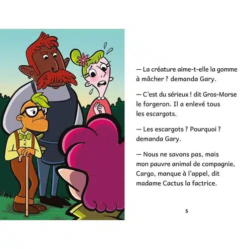 Gary la gomme et le suceur d'escargot - Niveau 3