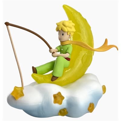 Figurine - Le petit Prince pêche dans les nuages