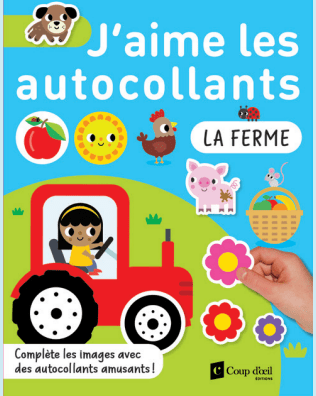 J'aime les autocollants - La ferme