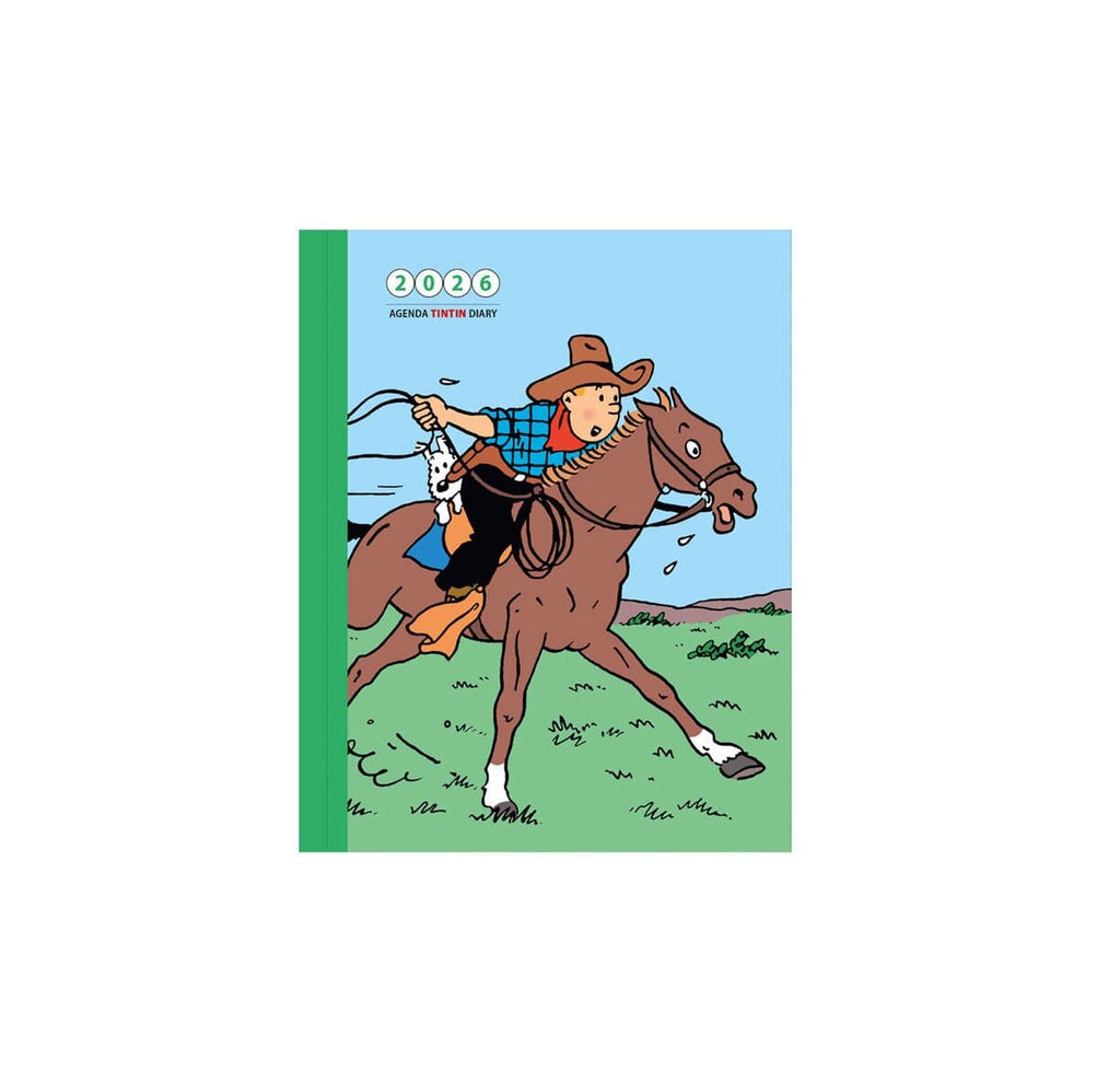 Agenda petit format Tintin 2026